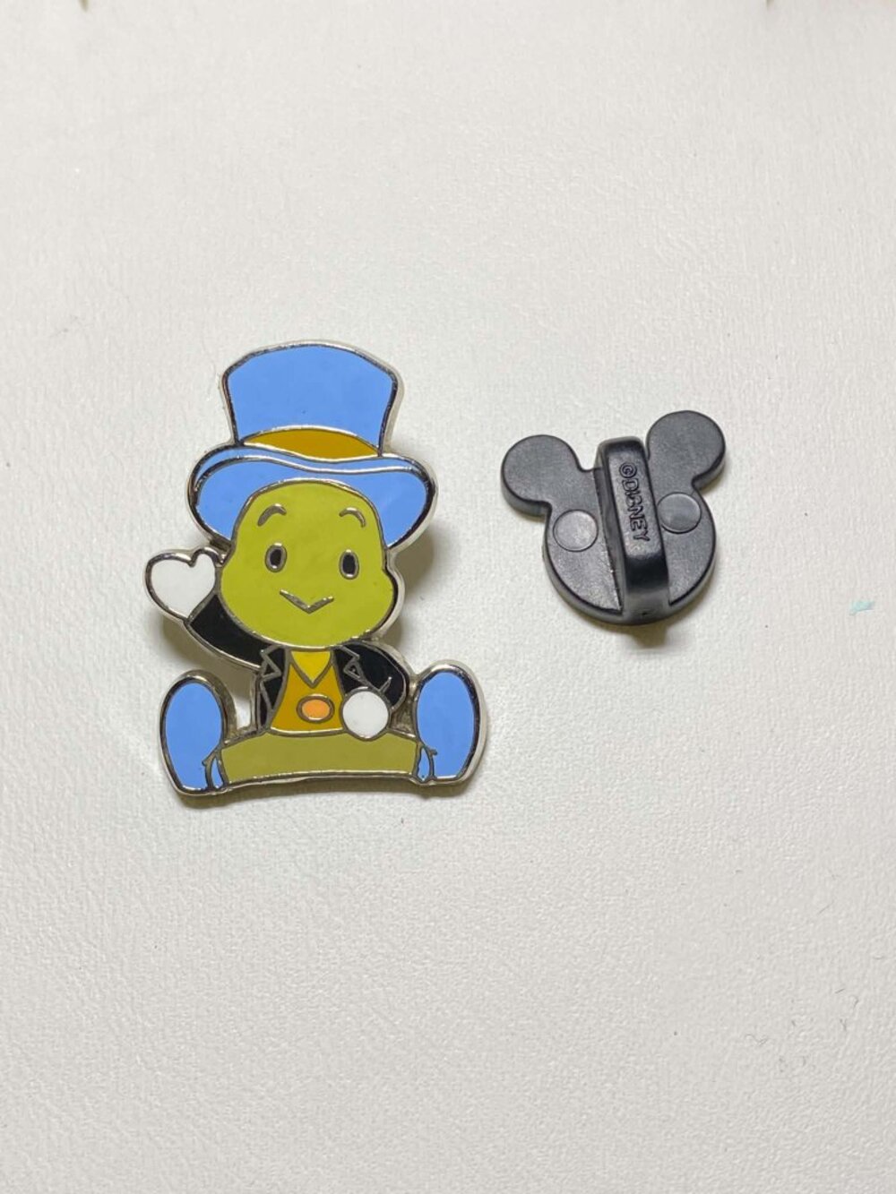 Disney Vintage Cute Jiminy Cricket Trading Pin Booster Collection Pinocchio